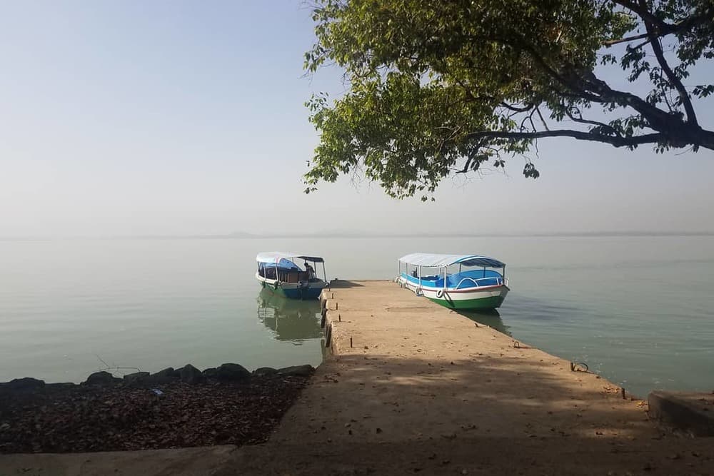 Boat ride on Lake Tana